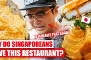 卵を使った料理がいっぱい⁉シンガポールの和食レストラン！！外国人「新鮮な卵は本当に美味しそう！」