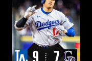 大谷翔平がロッキーズ戦で第27号ホームラン　【海外の反応】