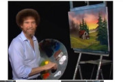 【海外】「ジョン・オリバー、ボブ・ロスの絵を150万ドルで落札！公共テレビへの支援に繋がる」