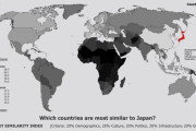 日本「俺達の国に一番似てるのは台湾らしい、お前らはどこに近い？」