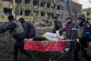海外「虐殺国家ロシア。ウクライナのマリウポリで1300人以上の民間人が殺される。産院などを爆撃」