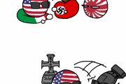 【アメリカ】アメリカvs枢軸国【ポーランドボール】