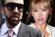 ニコラス・ケイジが4日間で「日本人妻」との結婚生活に終止符（海外の反応）