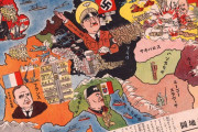 海外「気に入ったよ！」1939年に日本で描かれた、キャラの濃い『欧州情勢地図』が話題に（海外の反応）