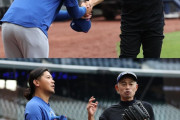 「昇太が達人に会った！」今永昇太とイチローの対面にMLBファン大興奮！【海外の反応】