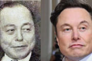 外国人「ちょっと待って、昔の東京都知事がイーロンマスクそっくりだ」