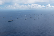 海外 26カ国の巨大な艦隊！写真撮影のために大集合＝リムパック2022
