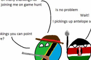 【チャド】中央アフリカサファリ【ポーランドボール】