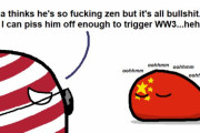 【アメリカ-中国】中国を怒らせる方法【ポーランドボール】