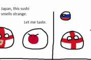 【ロシア】ロシアが寿司を発見するよ【ポーランドボール】