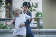 日本で警備員に確保された犯人が凄く嬉しそう❣️可愛い❣️【タイ人の反応】