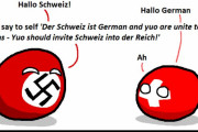【スイス】ドイツよ、団結せよ【ポーランドボール】