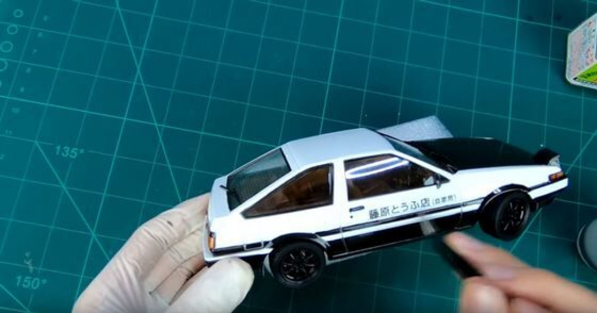 海外「日本のプラモメーカー、青島の出してるトヨタ・AE86頭文字Dモデルを作ってみた」：海外の反応 | 海外の反応アンテナ