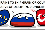 【ロシア】穀物協定【ポーランドボール】