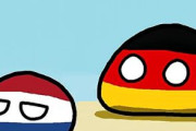 【ドイツ-オランダ】高いところから物を取る方法【ポーランドボール】