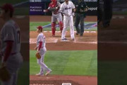 海外ファン「すごい！」「もはや1人で試合してる！？」大谷選手が約162キロ速球ストライク