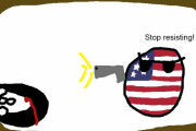 【ヨーロッパ】アメリカはレイシストだよ【ポーランドボール】