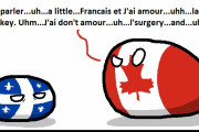 【カナダ】フランス語を話したいよ【ポーランドボール】