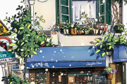 アメリカ人絵師「日本の家が大好きすぎてイラスト集を作ったよ！」