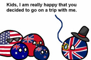 【イギリス】家族旅行【ポーランドボール】