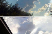 海外「空に巨大で発見される！これはクオリティが高いぞ！！」トランプ大統領にも見える！？ 突如現れた雲がゴジラすぎると話題にｗｗｗ