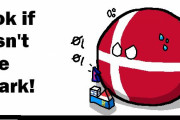 【デンマーク】ブロックの力【ポーランドボール】
