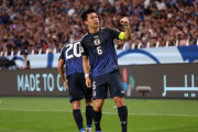 遠藤航が中国戦で豪快先制ヘッドを決めたことにリバプールファン騒然！←「もっとプレーして」「過小評価されている」（海外の反応）