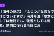 【海外の反応】『ふつつかな悪女ではございますが』海外号泣「悪女としては無能でも、強者としては有能」筋肉に憧れる令嬢に涙