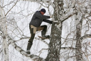 【命がけ】森の中で高さ8mの木にのぼりオンライン授業を受ける学生が話題に 劣悪なネット環境を吐露