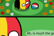 【ベネルクス】ピクニックに行くよ【ポーランドボール】