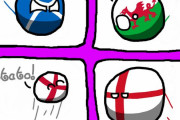 【イギリス】キャプテンブリテン【ポーランドボール】