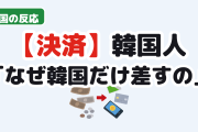 【衝撃】韓国人「なぜ韓国だけカードを差すのか」
