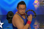 ゴンゾーのタンバリンが火を噴く！Asia’s Got Talentで外国人を魅了する！！