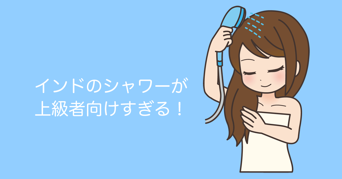 日本人がインドで遭遇したシャワーが上級者向けで難易度が高すぎる！【台湾人の反応】 | 海外の反応アンテナ