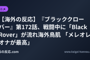 【海外の反応】『ブラッククローバー』第172話、戦闘中に「Black Rover」が流れ海外鳥肌 「メレオレオナが最高」
