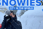 20フィート(6メートル)の積雪⁉雪に覆われた青森での生活を見てみよう！外国人「自分の知らない地域の生活はとても興味深いね」