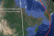 ロシアのせいで日本航空のフライトがこんなことになってるらしい…