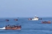 海外「船112隻、イタリアの島に移民の大船団が到着。移民の数は島の人口よりも多い」