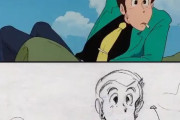 【ルパン三世】外国人「カリオストロの城の絵コンテと実際の映像を見比べてみよう！」【宮崎駿】