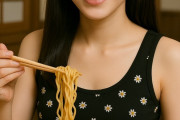 韓国人「韓国人が驚愕した日本のラーメンの食べかた‥」→「なぜ日本では麺を切らずに食べるのか…ﾌﾞﾙﾌﾞﾙ」
