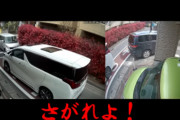 「さがれよジジイ！」イキリアルファードが大暴れ