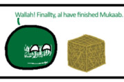 【サウジアラビア】キューブを讃えよ【ポーランドボール】
