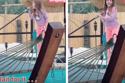 天才シンガー誕生！？プール掃除中に熱唱する女の子をお父さんが隠し撮り♪