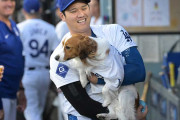 【海外】「なんてキュートなんだ！」大谷翔平の愛犬デコピンの始球式が可愛すぎると話題に！