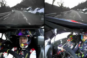 2021年WRC第1戦モンテカルロ SS12 オジェvsヌービル　フルオンボード比較映像