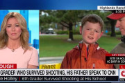 アメリカの学校で銃乱射事件、犯人に立ち向かおうとした小学六年生が話題に(海外の反応)
