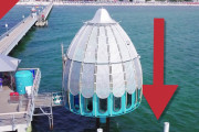 ＠潜水用ゴンドラ：海底への奇妙なエレベーター＠海外の反応