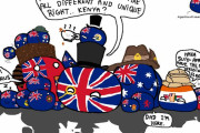 【世界】帝国主義者 vs 共産主義者【ポーランドボール】