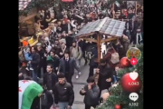 ドイツ：クリスマス・イベント会場にイスラム難民が多数集結…「アラーは偉大なり！」と叫びながら大行進[海外の反応]