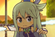 海外の反応 【異世界かるてっと】 第2話 アクア様強いｗ いせかるの中で一番強い？